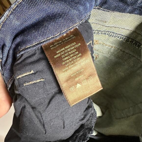 KUT From The Kloth Kate So Low Rise Boot Cut Jeans Women's Flap Pocket Size 10 - Picture 9 of 13